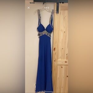Faviana Blue Dress, Size 0